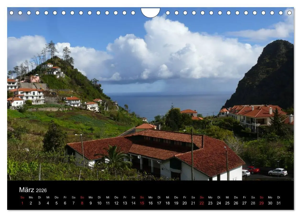 Bild: 9783516164190 | Madeira 2026 (Wandkalender 2026 DIN A4 quer), CALVENDO Monatskalender