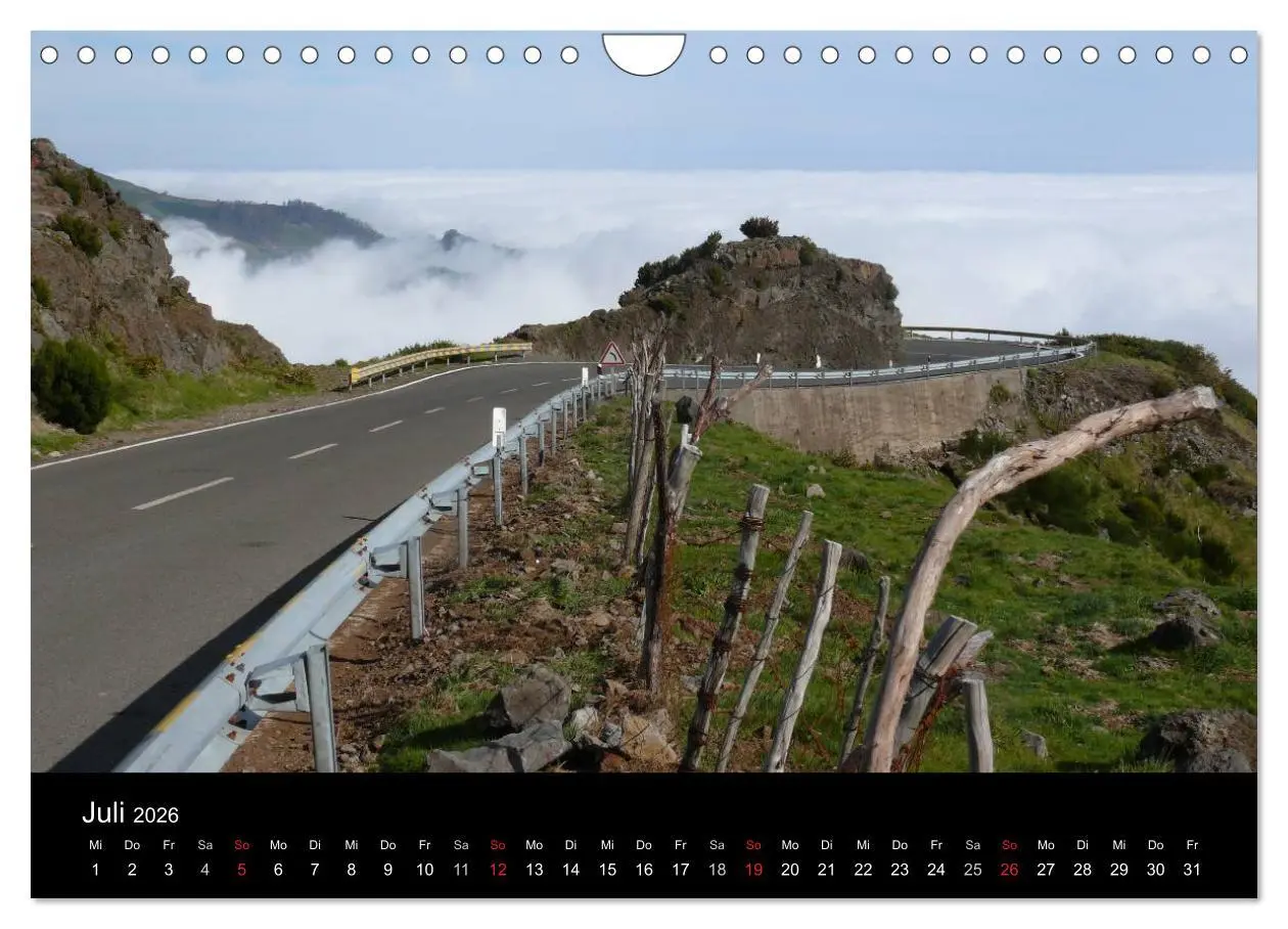 Bild: 9783516164190 | Madeira 2026 (Wandkalender 2026 DIN A4 quer), CALVENDO Monatskalender