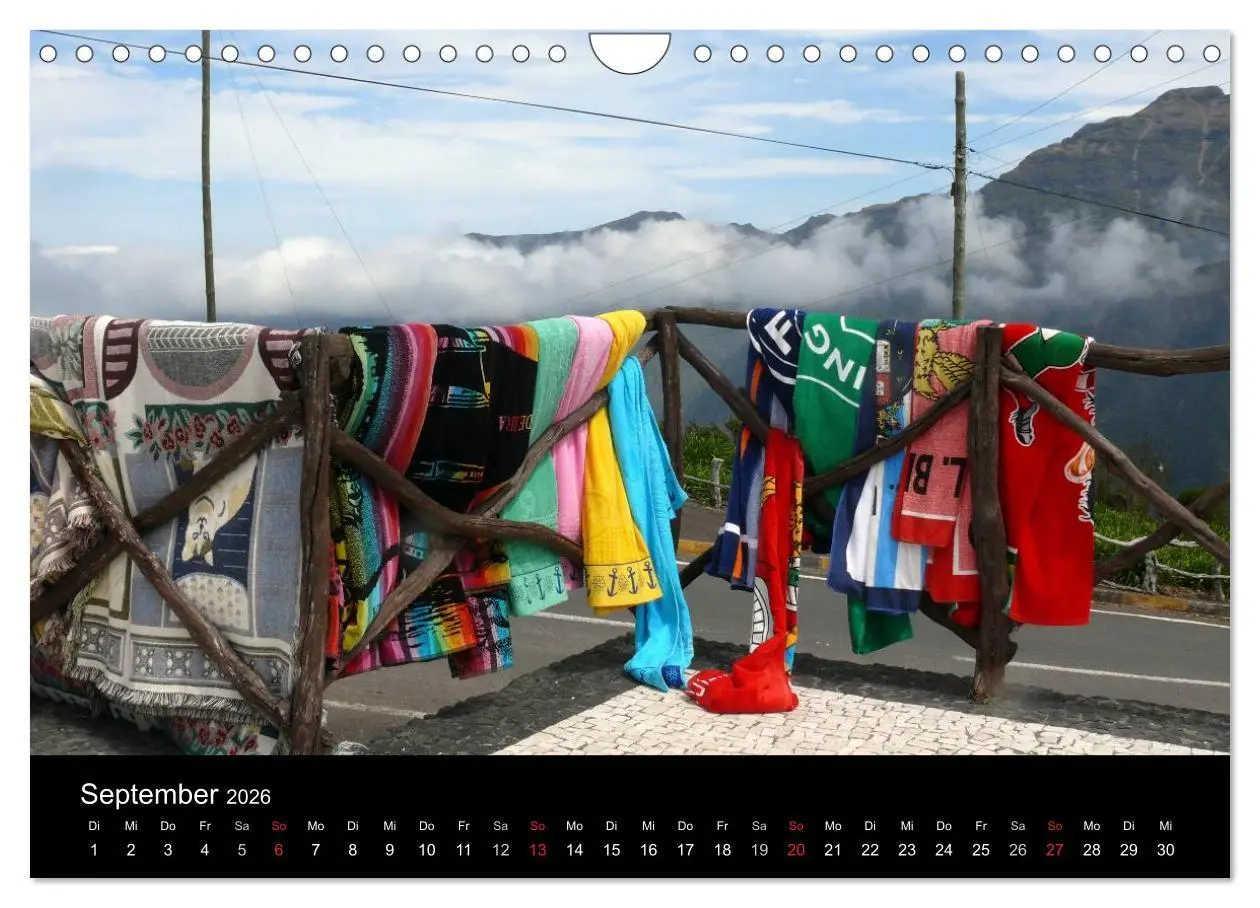 Bild: 9783516164190 | Madeira 2026 (Wandkalender 2026 DIN A4 quer), CALVENDO Monatskalender