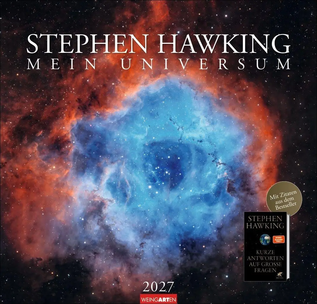 Cover: 9783839904190 | Stephen Hawking Kalender 2027 - Mein Universum | Kalender | 14 S.