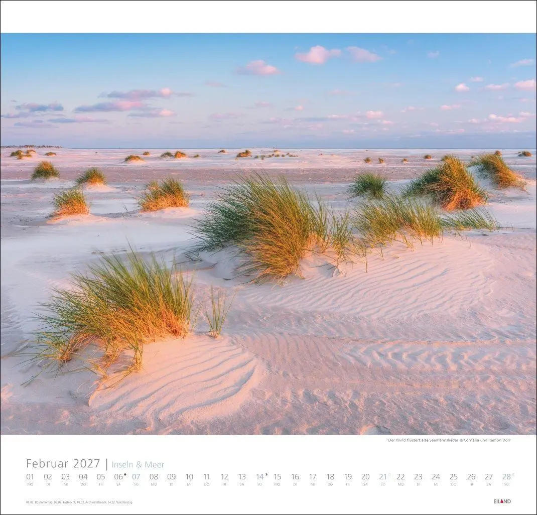 Bild: 9783964024190 | Inseln und Meer Edition Kalender 2027 | Eiland | Kalender | 13 S.