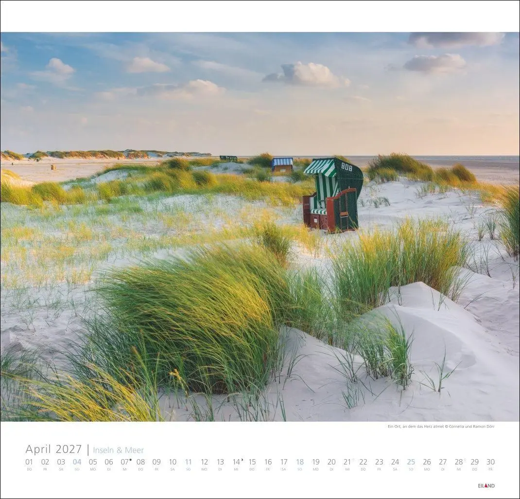 Bild: 9783964024190 | Inseln und Meer Edition Kalender 2027 | Eiland | Kalender | 13 S.