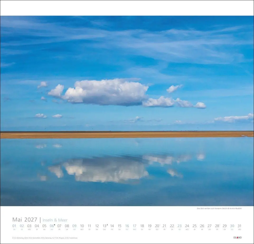 Bild: 9783964024190 | Inseln und Meer Edition Kalender 2027 | Eiland | Kalender | 13 S.