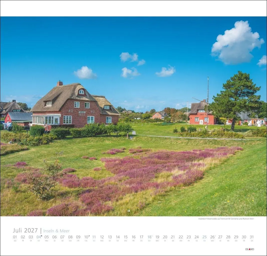 Bild: 9783964024190 | Inseln und Meer Edition Kalender 2027 | Eiland | Kalender | 13 S.