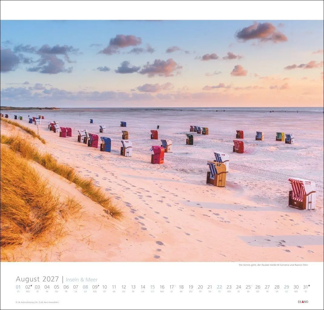 Bild: 9783964024190 | Inseln und Meer Edition Kalender 2027 | Eiland | Kalender | 13 S.