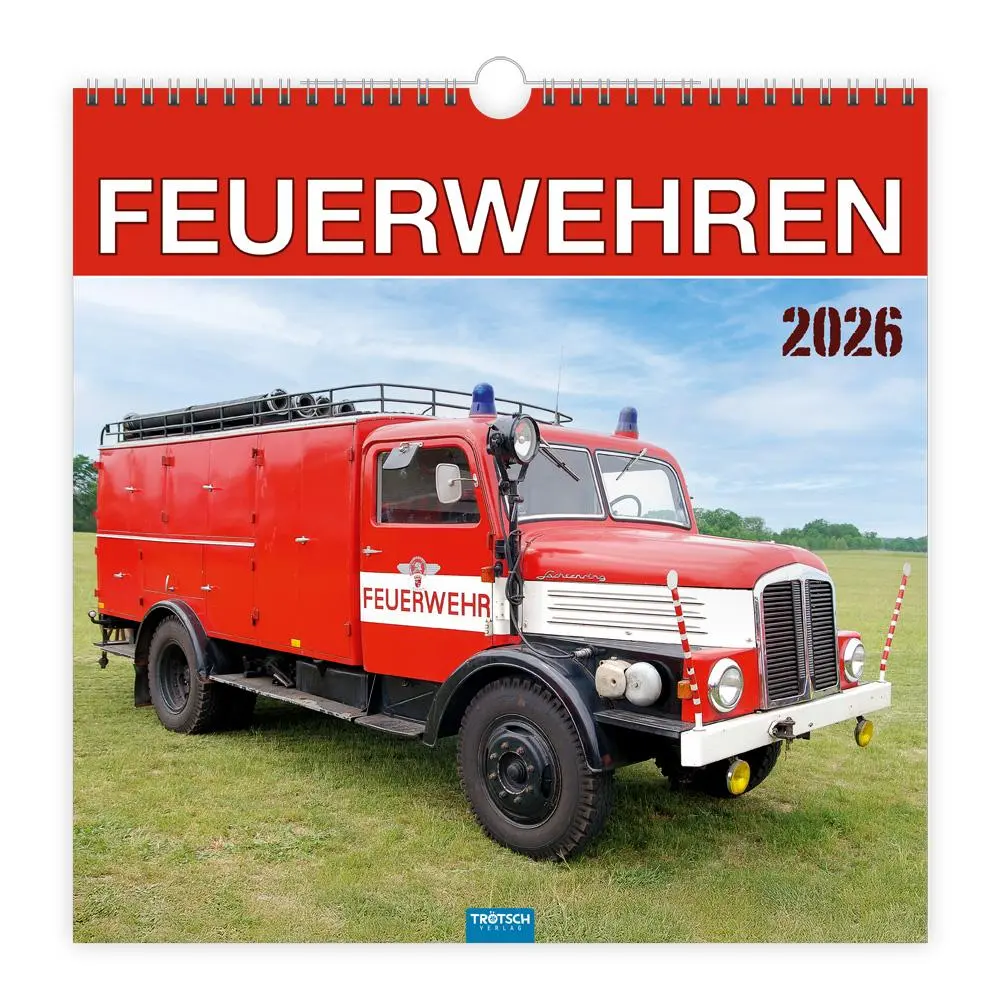 Cover: 9783988024190 | Trötsch Technikkalender Feuerwehren 2026 | KG | Kalender | XXIV | 2026