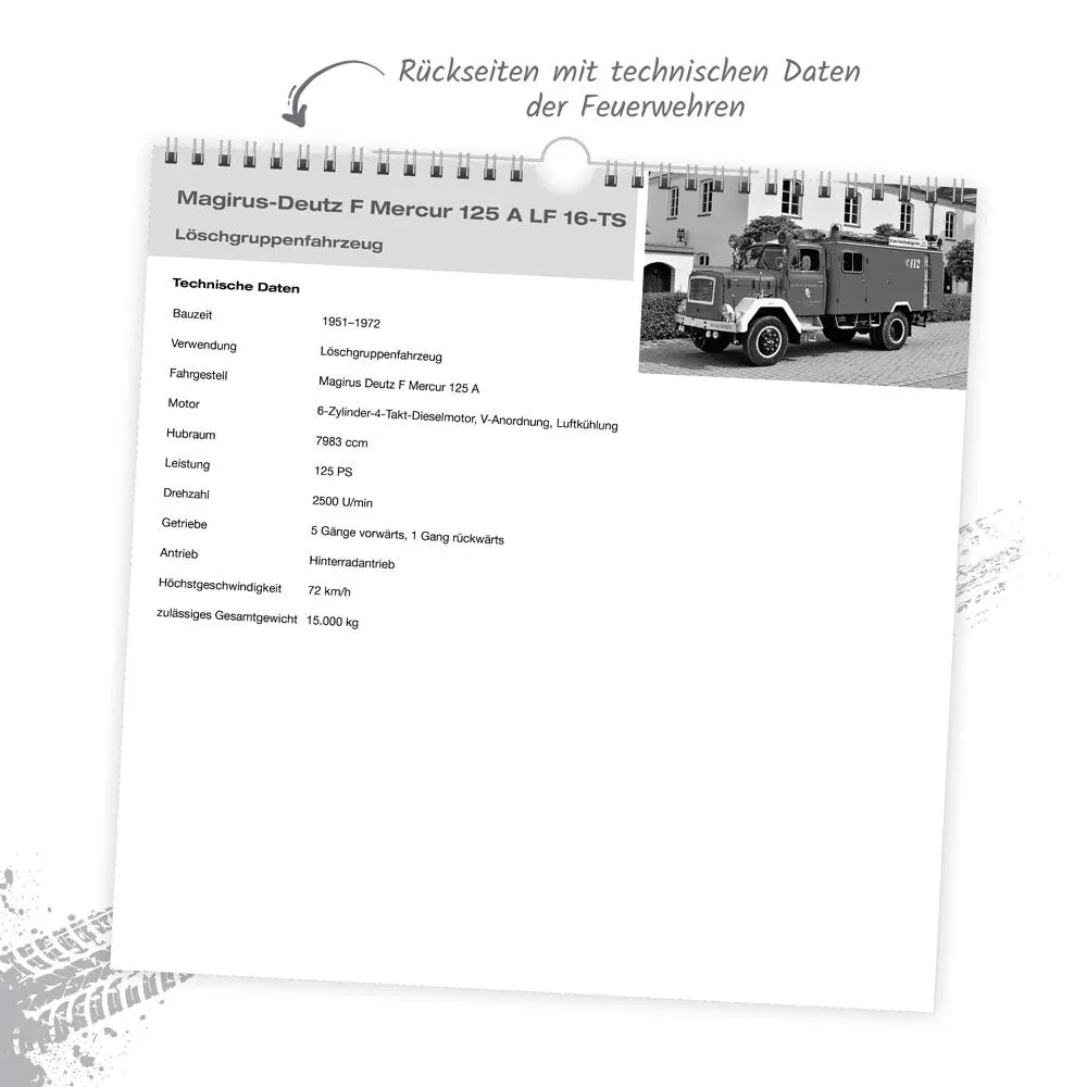 Bild: 9783988024190 | Trötsch Technikkalender Feuerwehren 2026 | KG | Kalender | XXIV | 2026