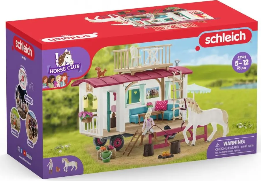 Cover: 4059433524290 | Schleich 42593 - Horse Club, Wohnwagen für geheime Club-Treffen,...