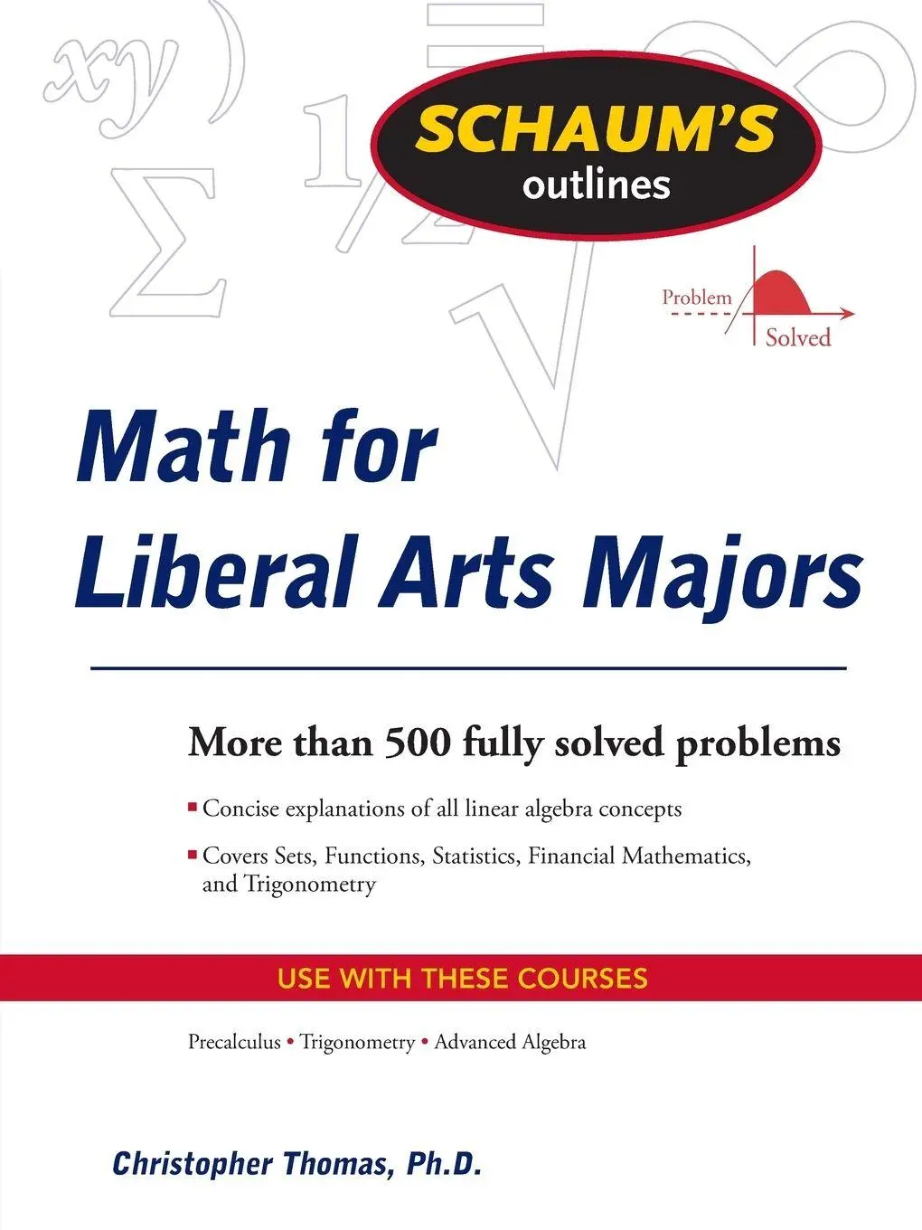 Cover: 9780071544290 | Math for Liberal Arts Majors | Christopher Thomas | Taschenbuch | 2008