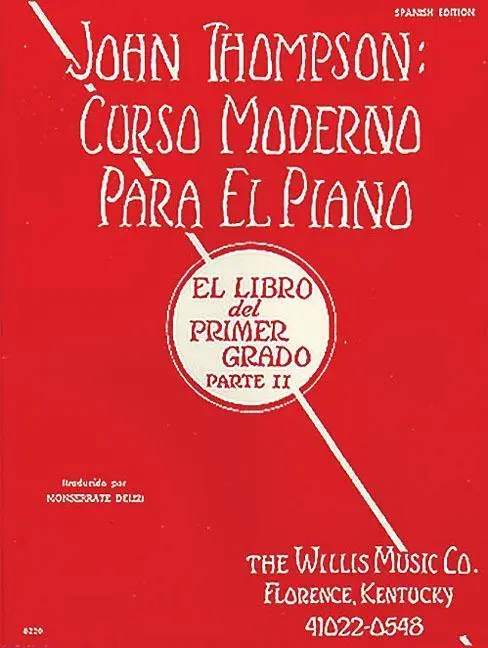 Cover: 9781458494290 | John Thompson's Modern Course for the Piano (Curso Moderno) - First...
