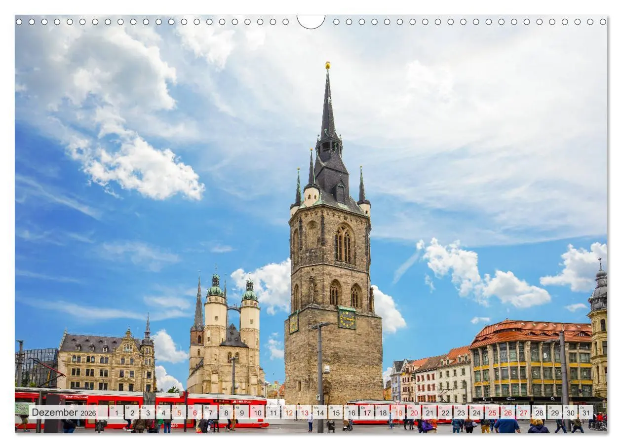 Bild: 9783457824290 | Halle a. d. Saale Impressionen (Wandkalender 2026 DIN A3 quer),...