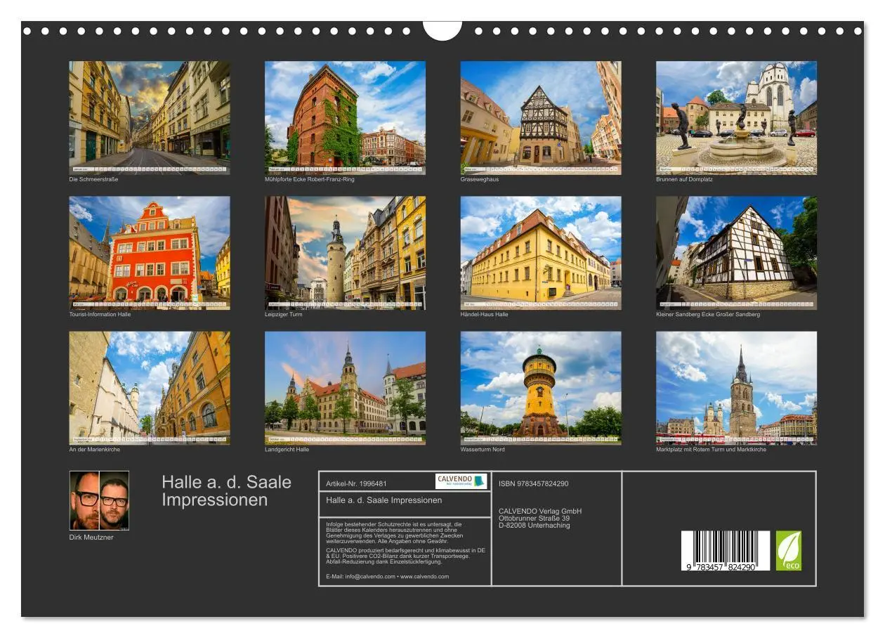 Bild: 9783457824290 | Halle a. d. Saale Impressionen (Wandkalender 2026 DIN A3 quer),...