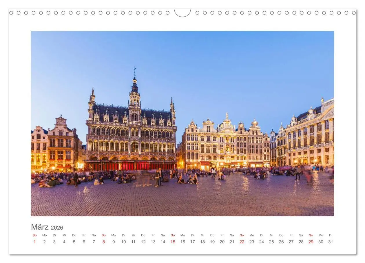 Bild: 9783457994290 | Brüssel und Flandern Impressionen (Wandkalender 2026 DIN A3 quer),...