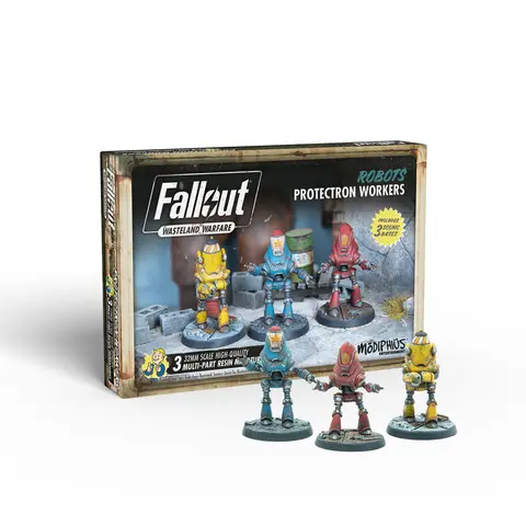 Cover: 5060523344390 | Fallout: Wasteland Warfare - Robots: Protectron Workers | englisch