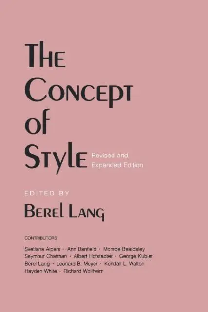 Cover: 9780801494390 | The Concept of Style | Berel Lang | Taschenbuch | Englisch | 1987