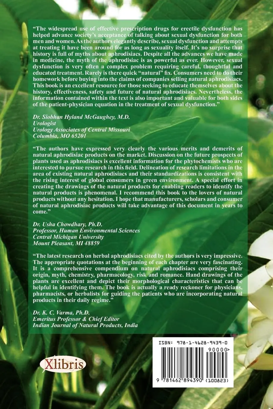 Rückseite: 9781462894390 | Natural Aphrodisiacs | Myth or Reality | Ravi K. Puri | Taschenbuch
