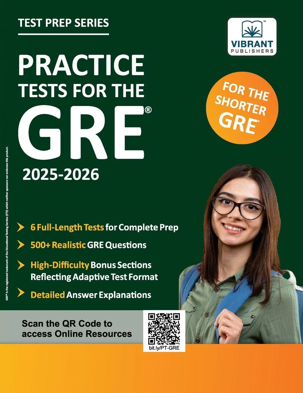 Cover: 9781636514390 | Practice Tests for the GRE | Vibrant Publishers | Taschenbuch | 2025