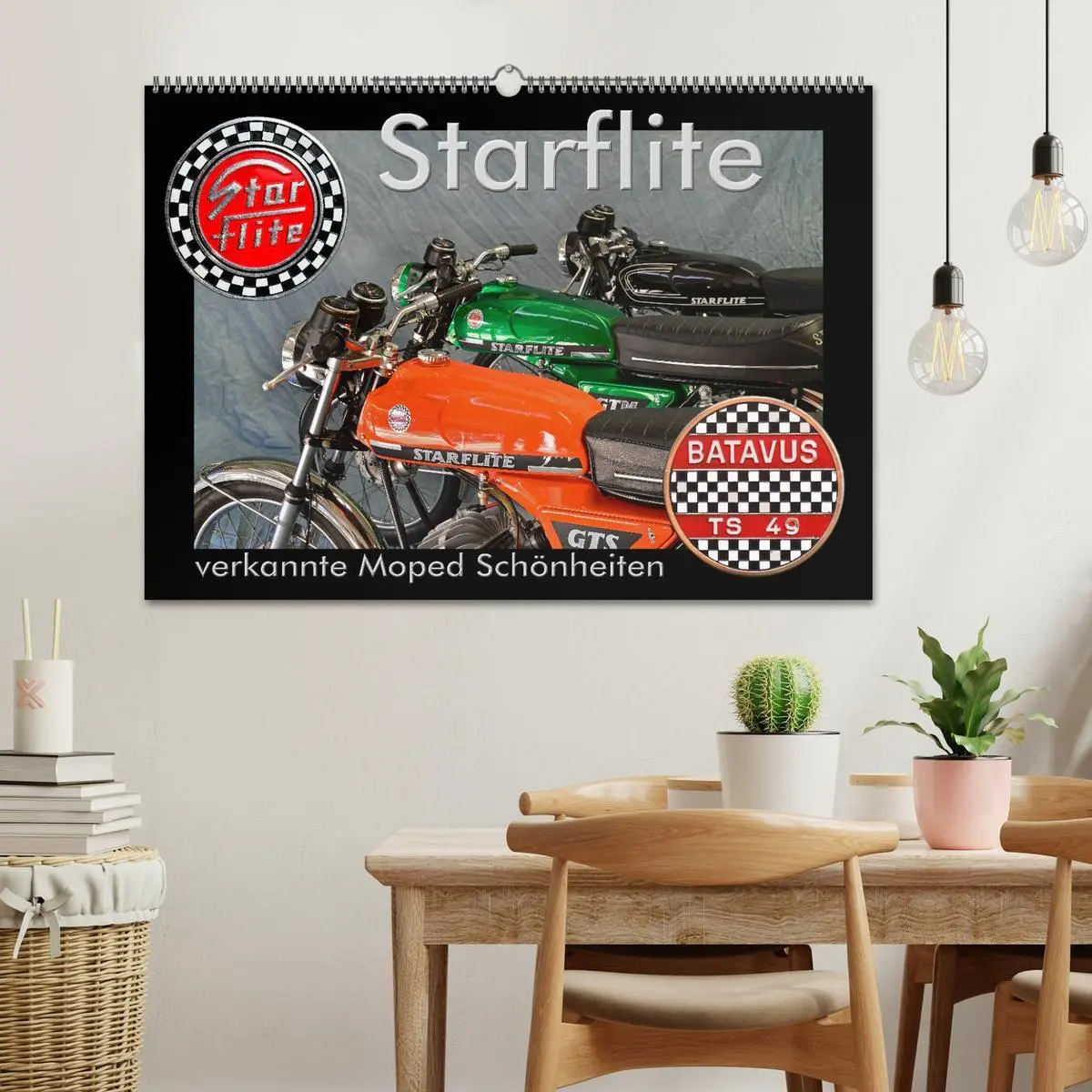 Bild: 9783457674390 | Starflite verkannte Moped Schönheiten (Wandkalender 2026 DIN A2...