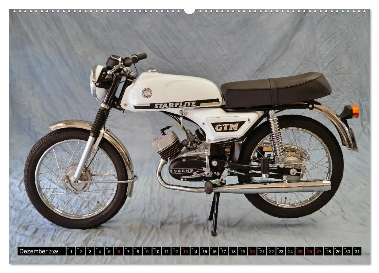 Bild: 9783457674390 | Starflite verkannte Moped Schönheiten (Wandkalender 2026 DIN A2...