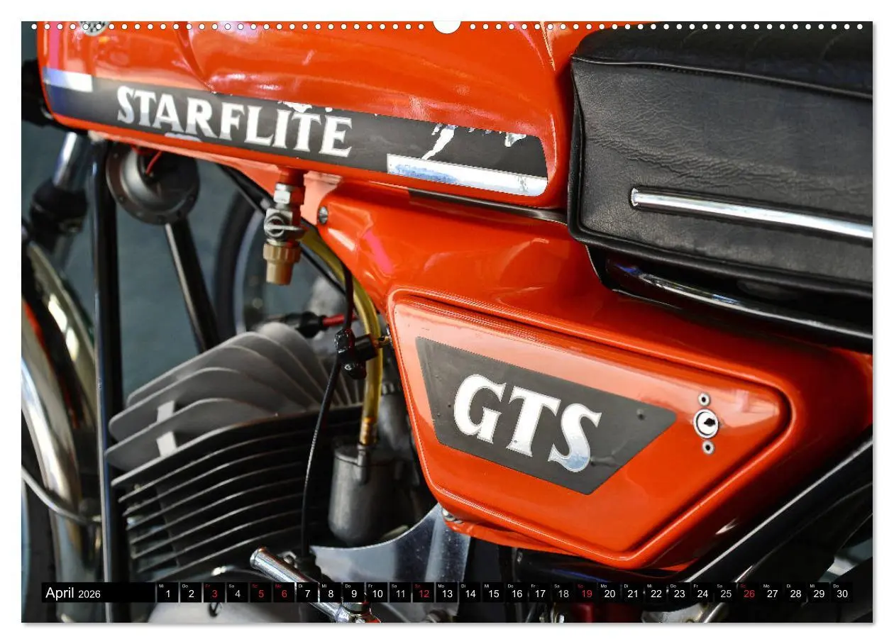 Bild: 9783457674390 | Starflite verkannte Moped Schönheiten (Wandkalender 2026 DIN A2...