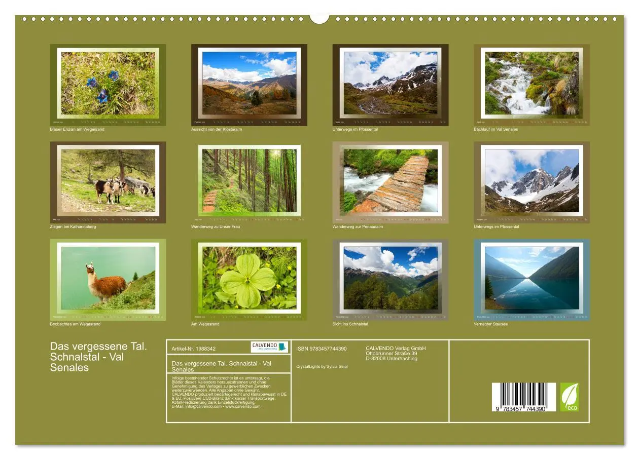 Bild: 9783457744390 | Das vergessene Tal. Schnalstal - Val Senales (hochwertiger Premium...