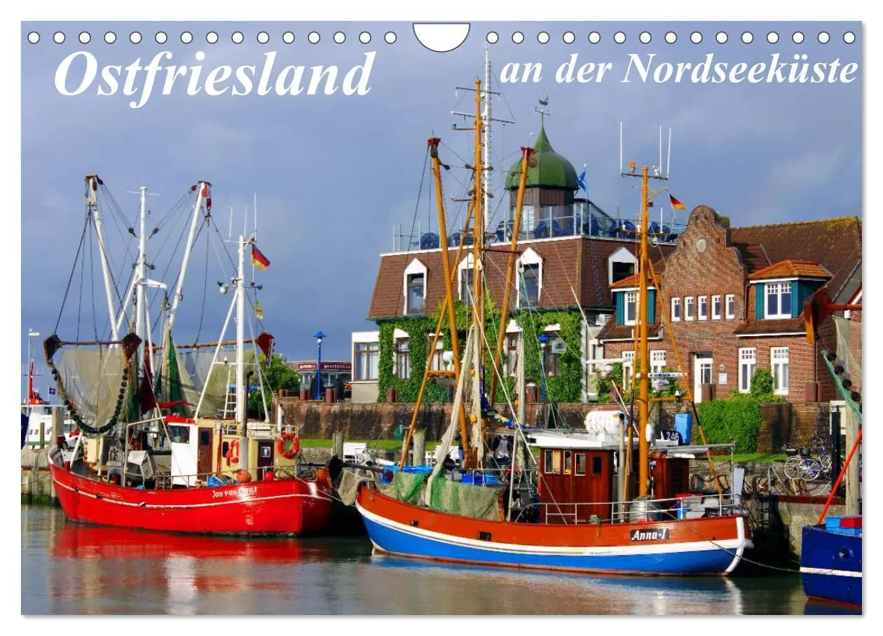 Cover: 9783516214390 | Ostfriesland an der Nordseeküste (Wandkalender 2026 DIN A4 quer),...
