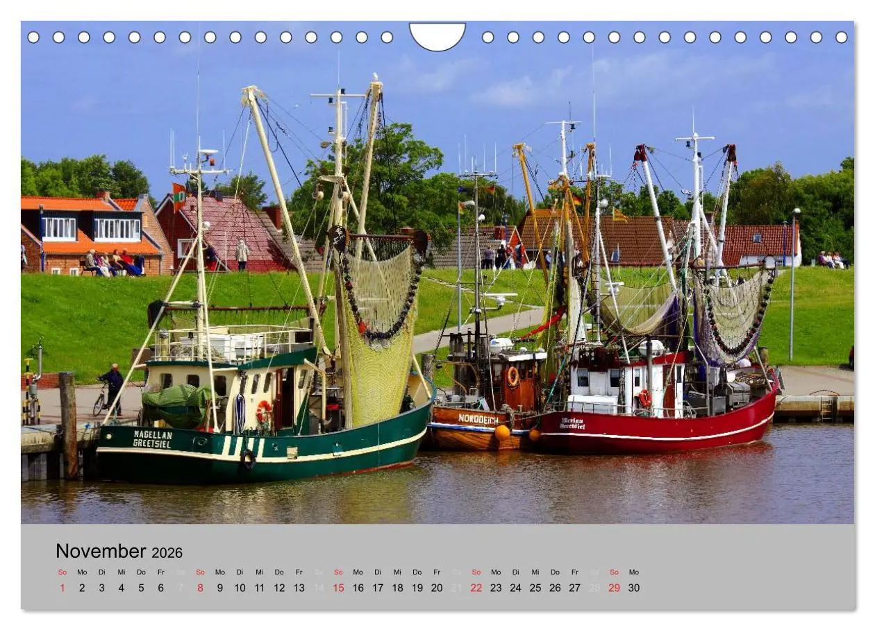 Bild: 9783516214390 | Ostfriesland an der Nordseeküste (Wandkalender 2026 DIN A4 quer),...
