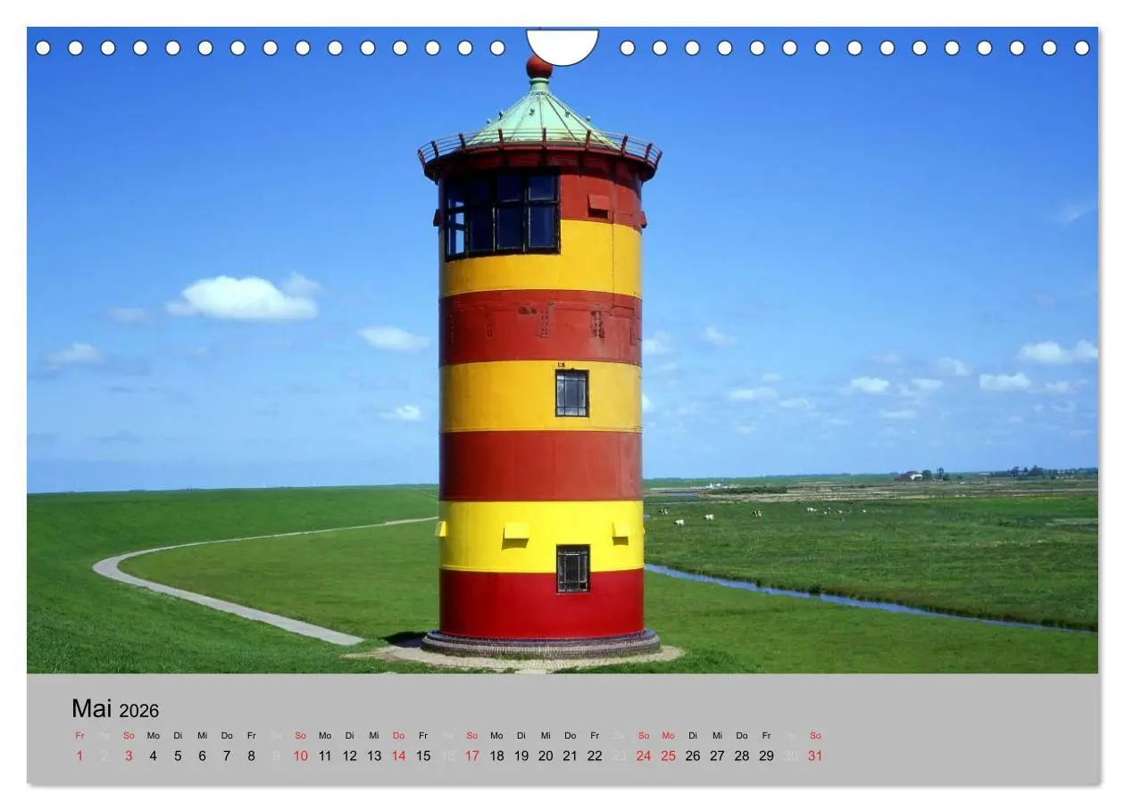 Bild: 9783516214390 | Ostfriesland an der Nordseeküste (Wandkalender 2026 DIN A4 quer),...
