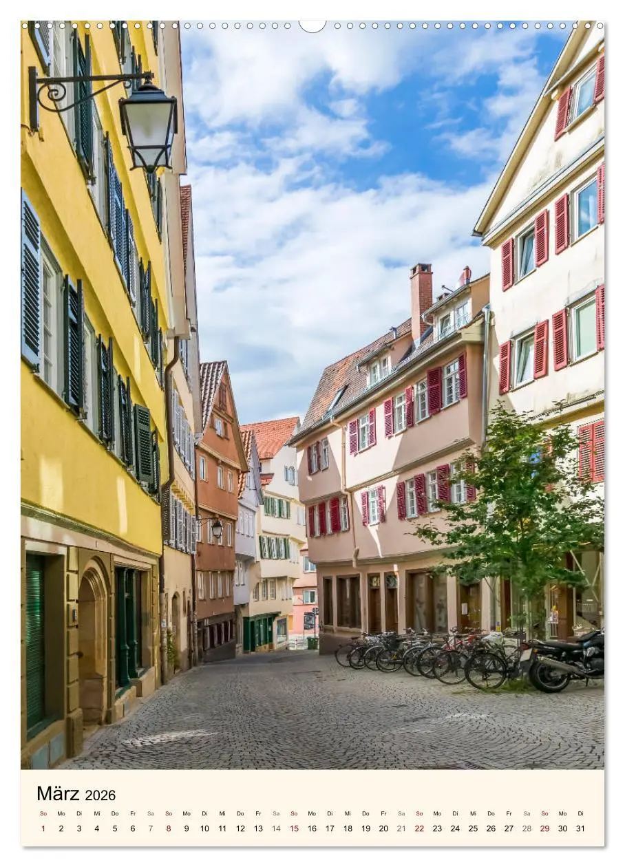 Bild: 9783516384390 | TÜBINGEN UND BLAUBEUREN Historische Schwäbische Alb (Wandkalender...