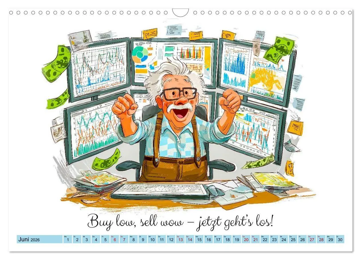 Bild: 9783516694390 | Endlich Rente - So macht Ruhestand Spaß! (Wandkalender 2026 DIN A3...