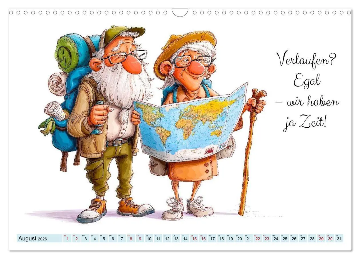Bild: 9783516694390 | Endlich Rente - So macht Ruhestand Spaß! (Wandkalender 2026 DIN A3...