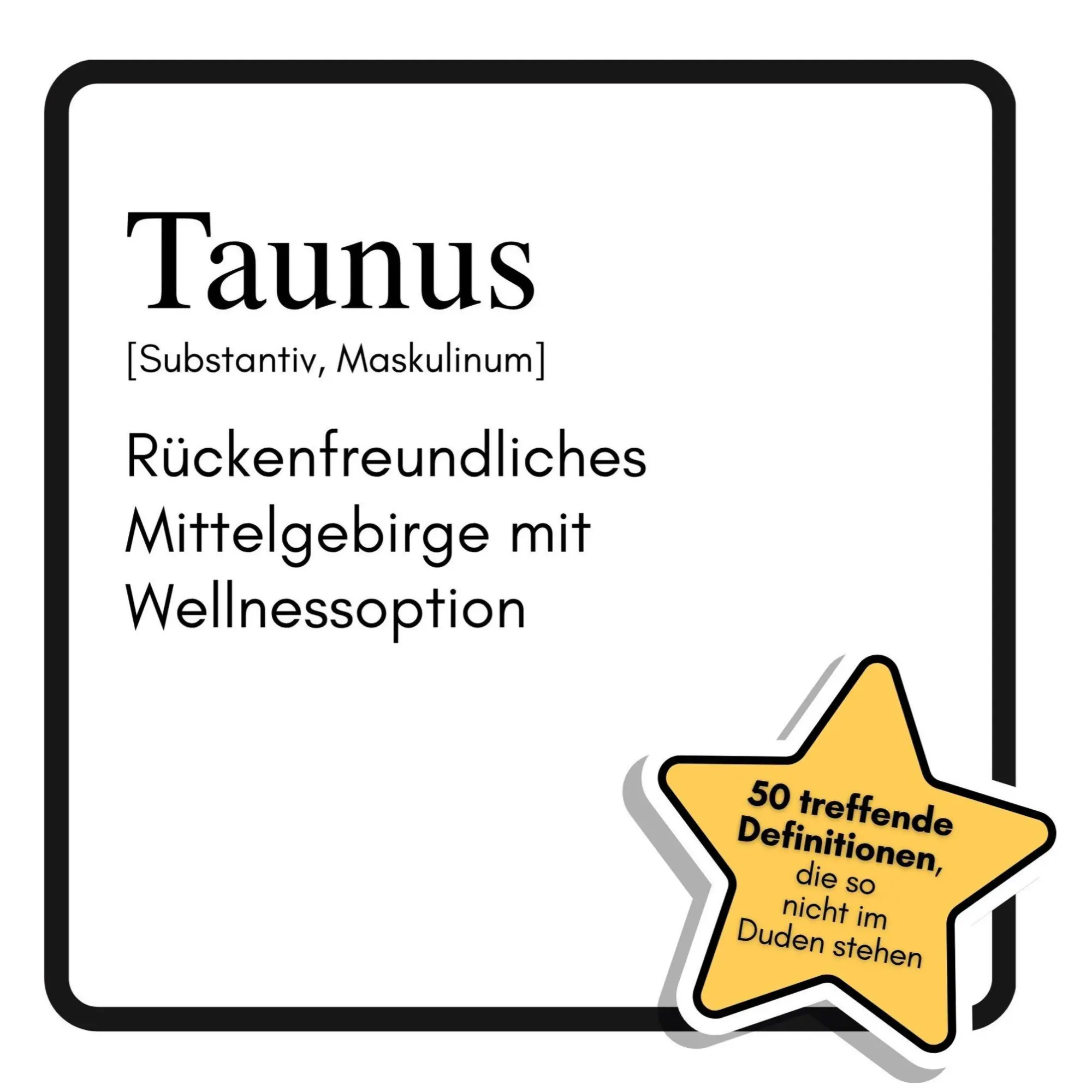 Cover: 9783695344390 | Taunus | Rückenfreundliches Mittelgebirge mit Wellnessoption | Fischer