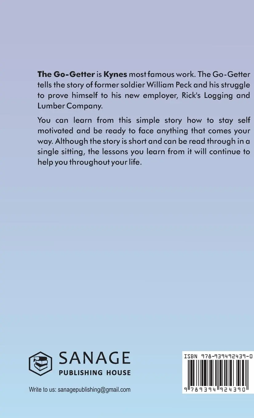 Rückseite: 9789394924390 | The Go-Getter | A Story That Tells You How To Be One | Peter B. Kyne