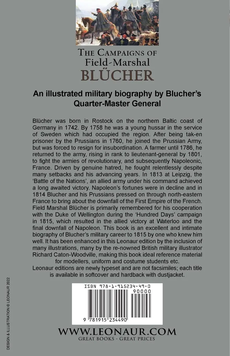 Rückseite: 9781915234490 | The Campaigns of Field-Marshal Blücher During the Seven Years War,...