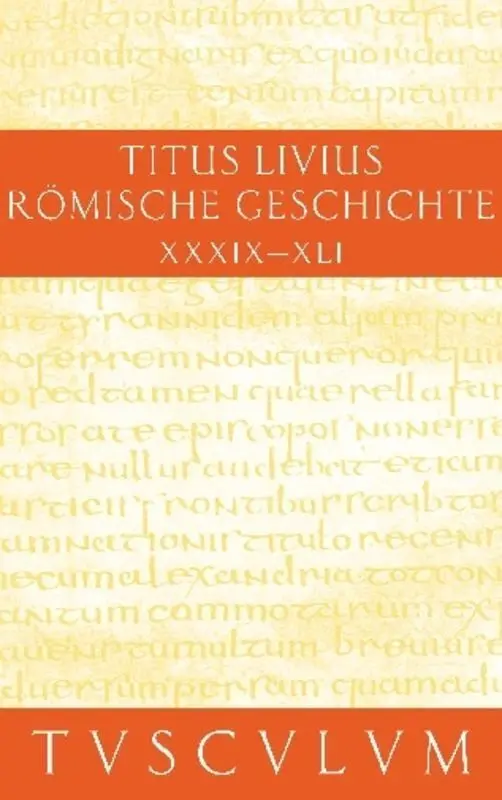 Cover: 9783050054490 | Buch 39-41. Ab urbe condita. Bd.9 | Buch 39-41. Lateinisch - Deutsch