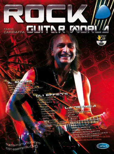 Cover: 9788850714490 | Rock Guitar World + Dvd | Fabio Carraffa | Carisch Music Lab Italia