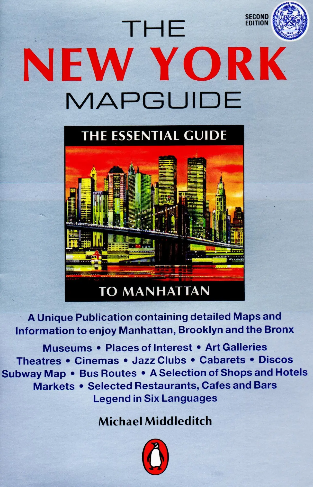 Cover: 9780140294590 | The New York Mapguide | Michael Middleditch | Taschenbuch | Englisch