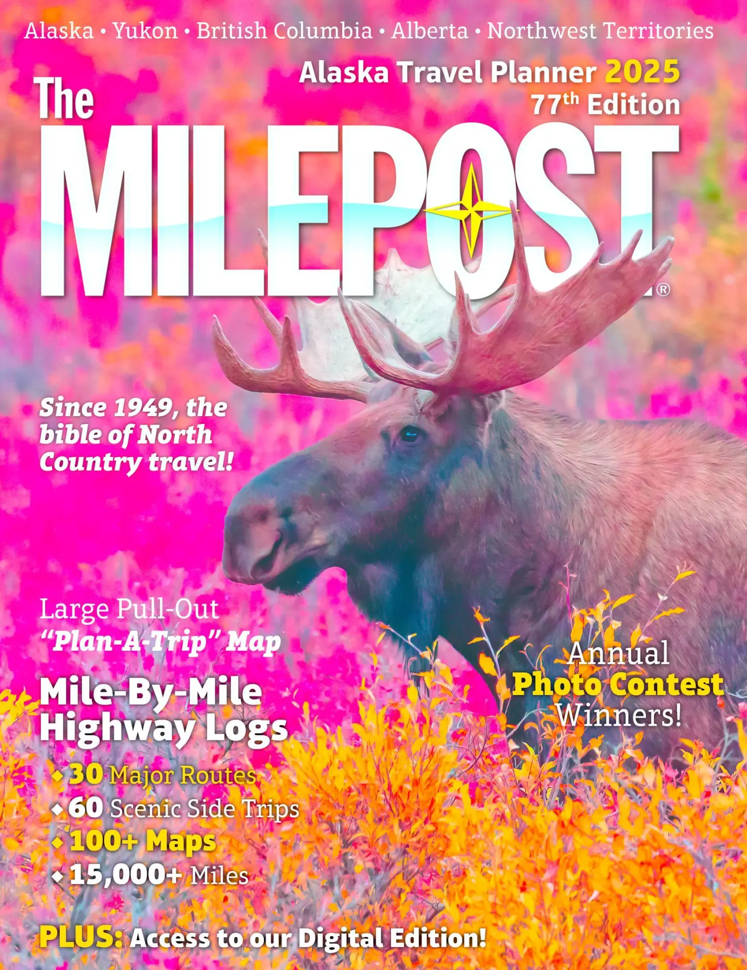 Cover: 9781892154590 | The Milepost 2025 | Alaska Travel Planner | Taschenbuch | Englisch