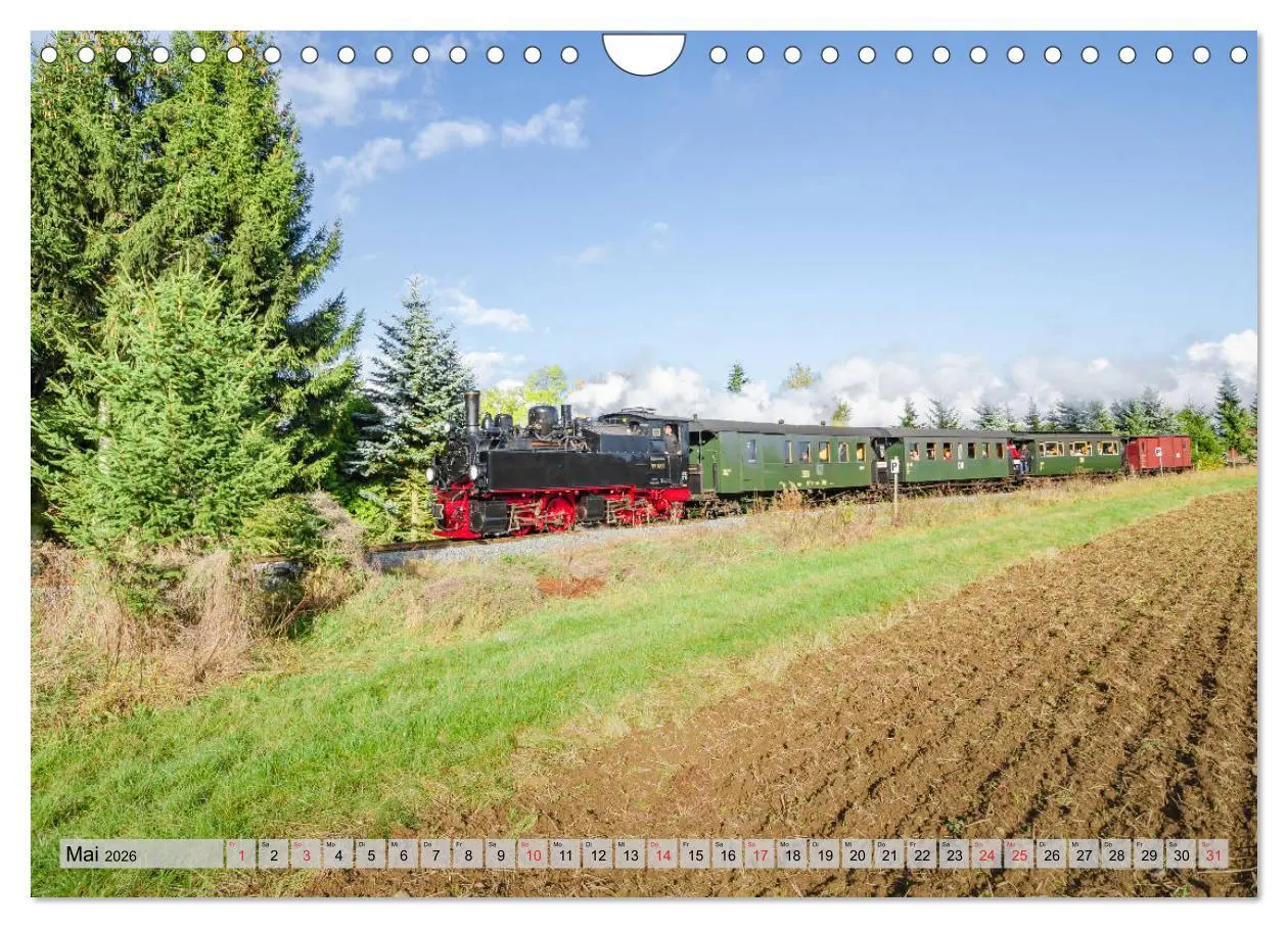 Bild: 9783457724590 | Volldampf durch den Harz (Wandkalender 2026 DIN A4 quer), CALVENDO...