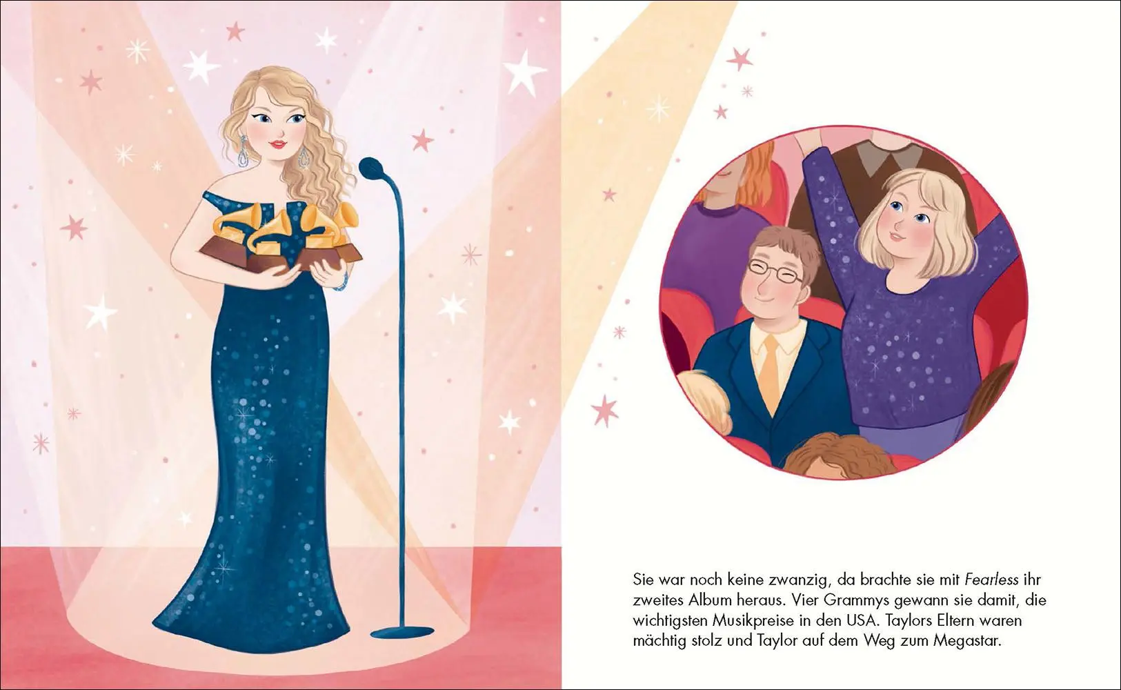 Bild: 9783458644590 | Taylor Swift - Little People, BIG DREAMS (Deutsche Ausgabe) | Vegara