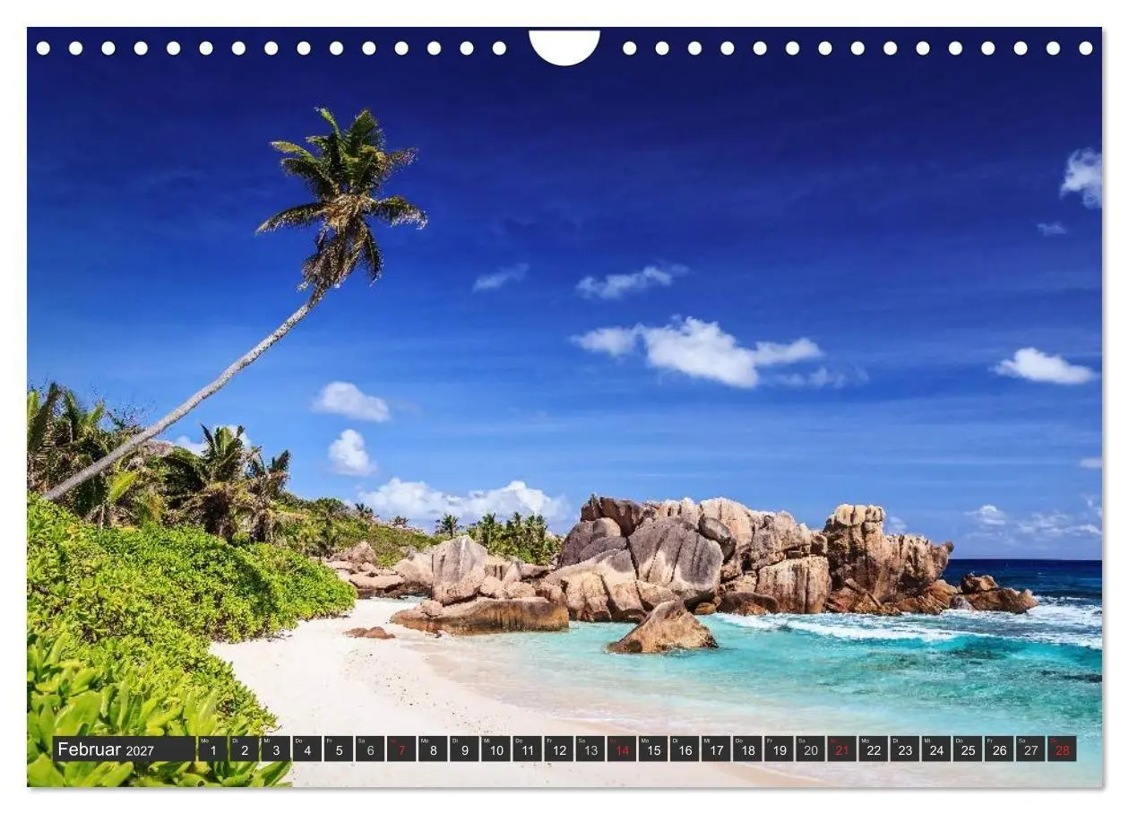 Bild: 9783569834590 | Seychellen - Traumstrände im Paradies (Wandkalender 2027 DIN A4...