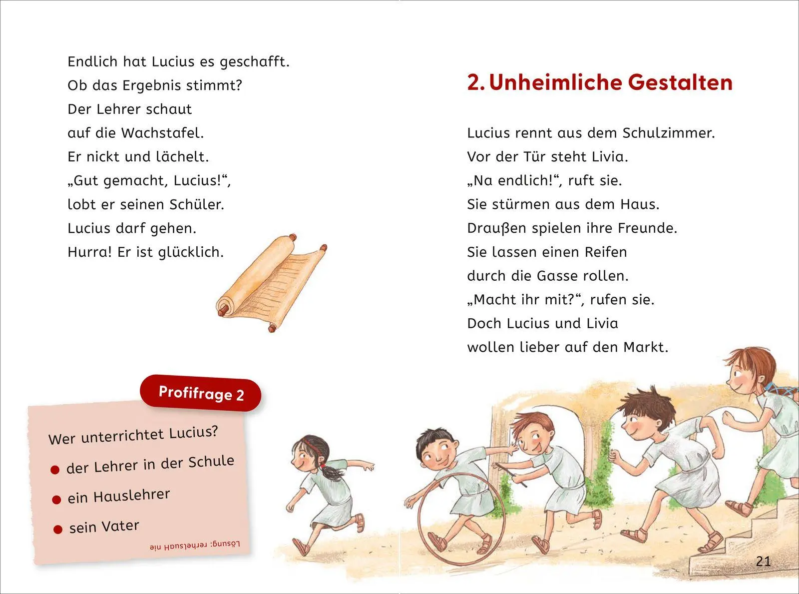 Bild: 9783737374590 | Leseprofis - Ritter, Römer, finstere Schurken, 2. Klasse (Doppelband)