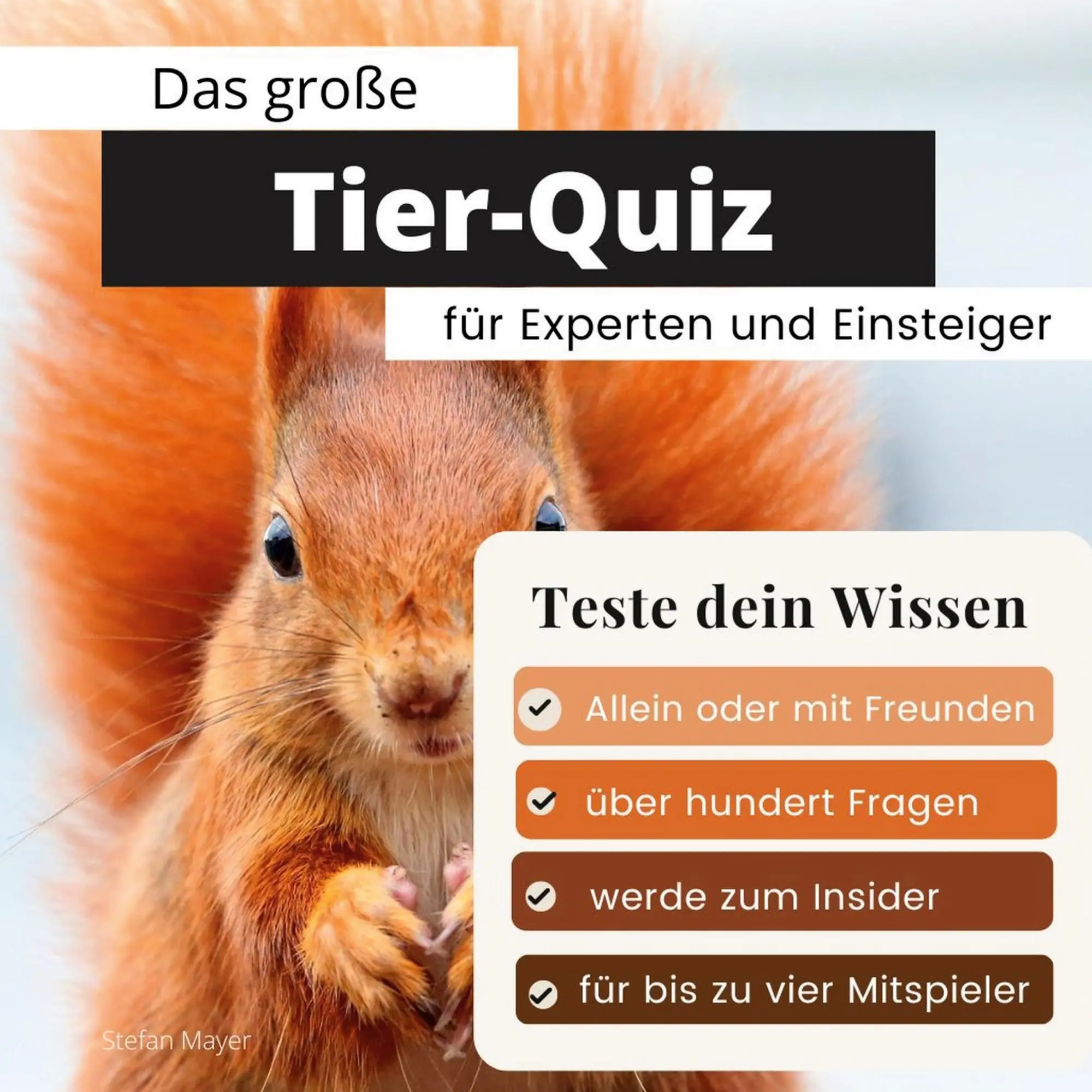 Cover: 9783750524590 | Das große Tier-Quiz für Experten und Einsteiger | Teste dein Wissen