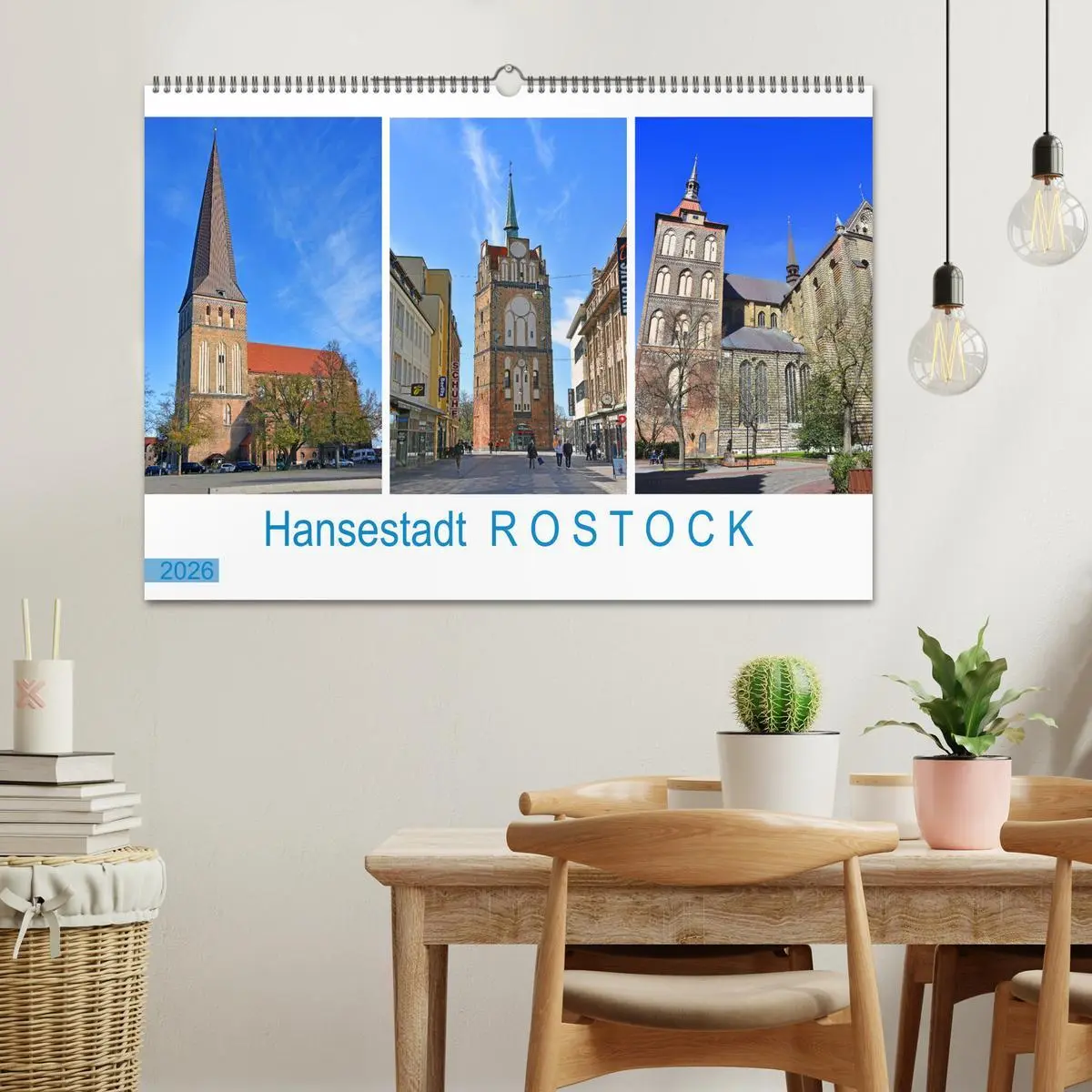 Bild: 9783457644690 | Hansestadt ROSTOCK, das Tor zur Ostsee (Wandkalender 2026 DIN A2...