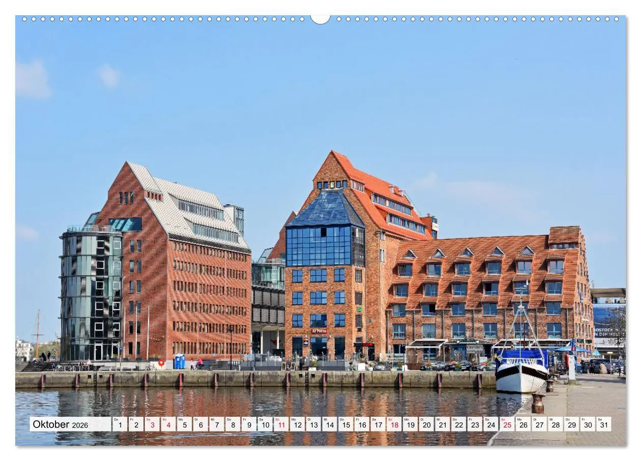 Bild: 9783457644690 | Hansestadt ROSTOCK, das Tor zur Ostsee (Wandkalender 2026 DIN A2...