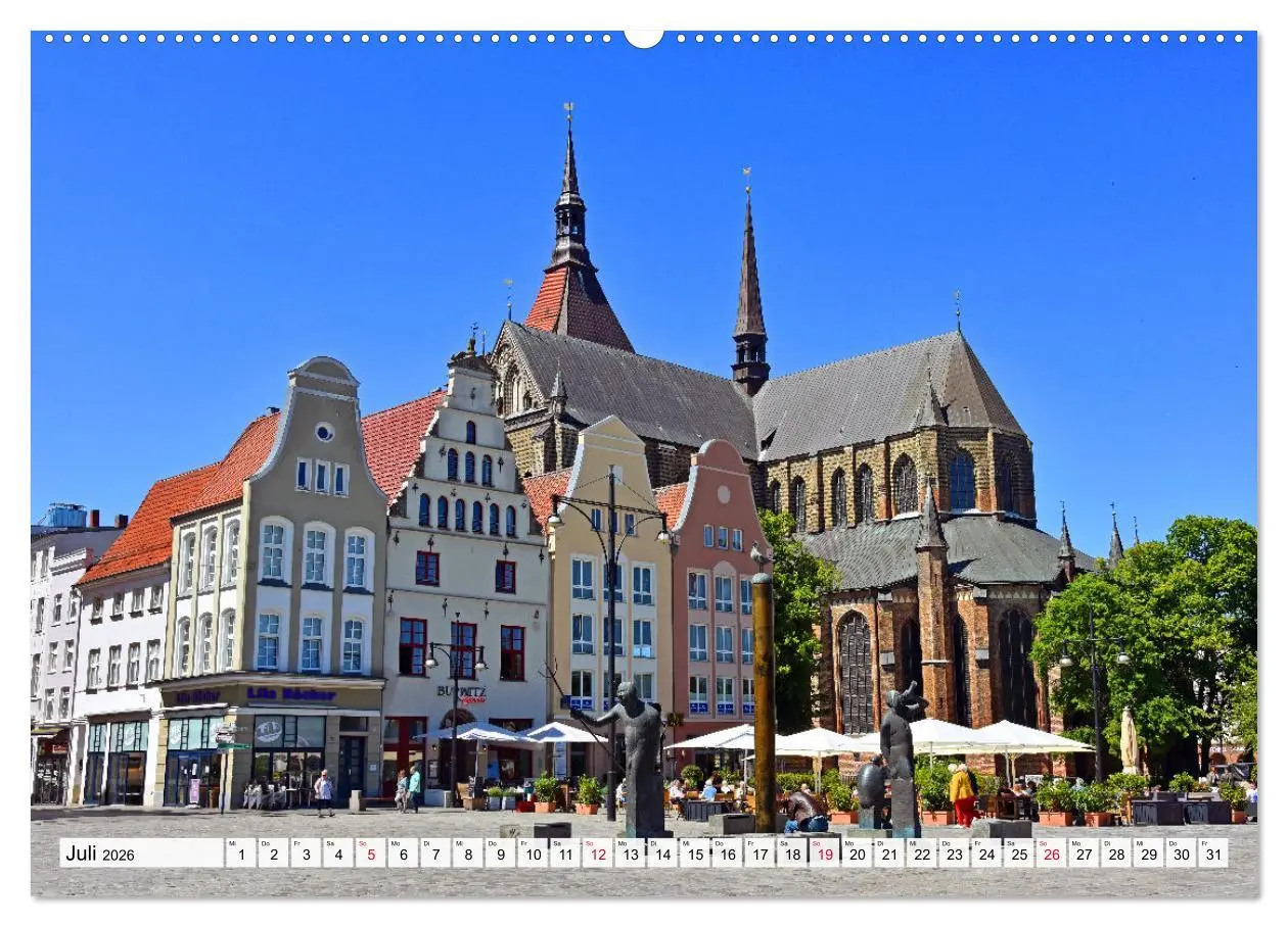 Bild: 9783457644690 | Hansestadt ROSTOCK, das Tor zur Ostsee (Wandkalender 2026 DIN A2...