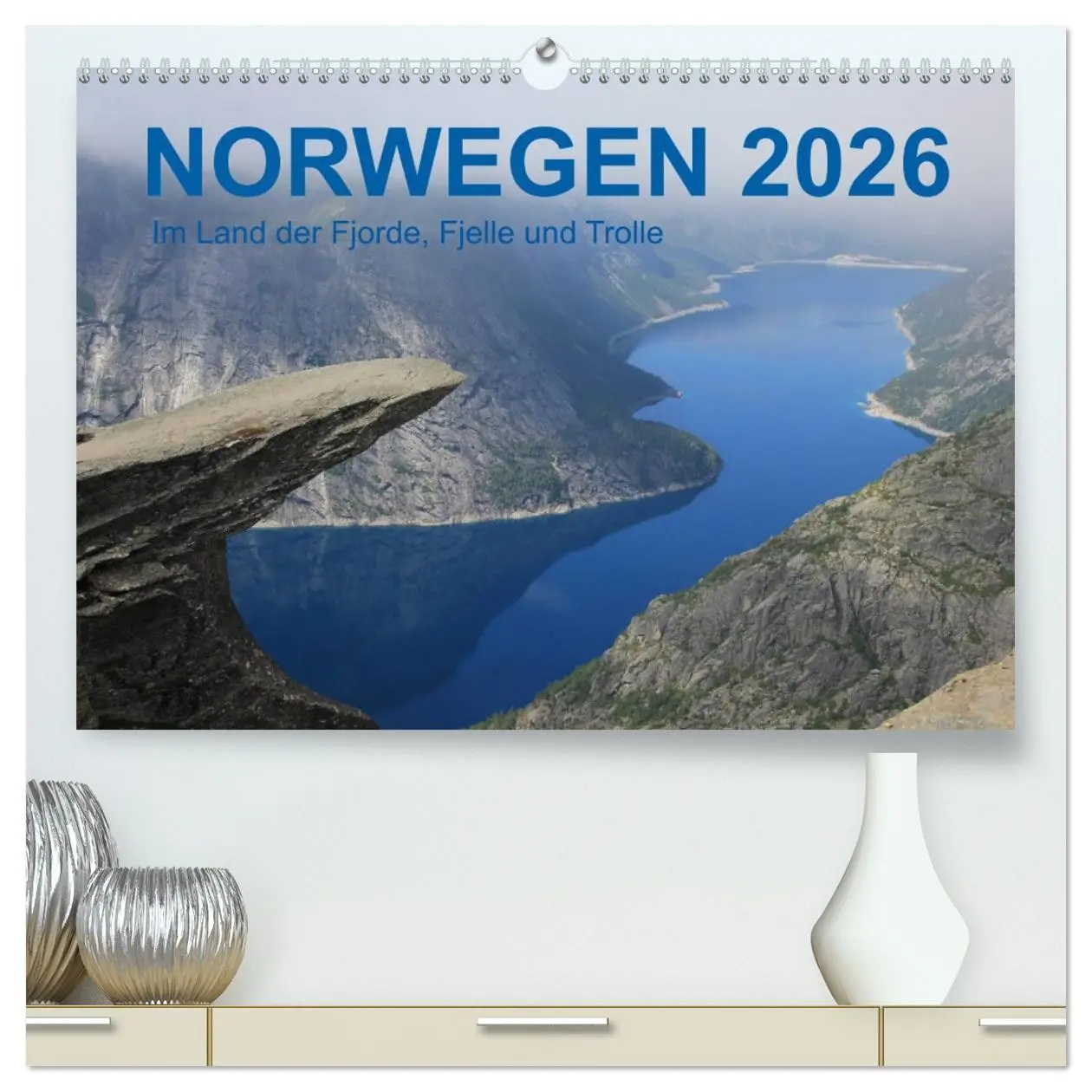Cover: 9783457714690 | Norwegen 2026 - Im Land der Fjorde, Fjelle und Trolle (hochwertiger...