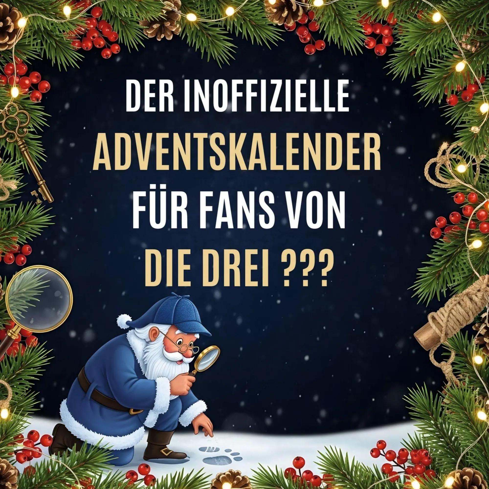 Cover: 9783695314690 | Der inoffizielle Adventskalender für Fans von Die drei ??? | Schmitt