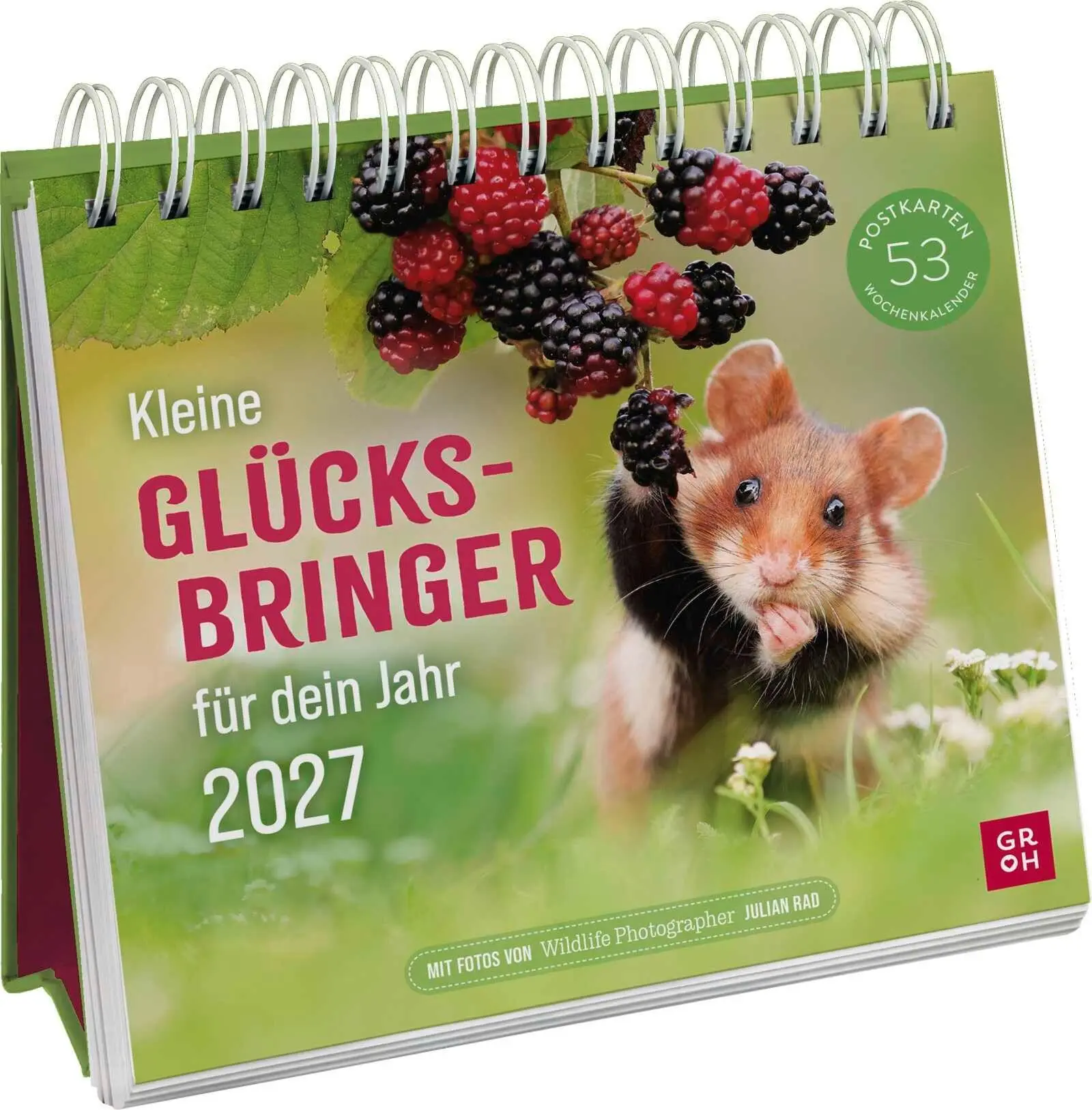 Cover: 4036442014790 | Postkartenkalender 2027: Kleine Glücksbringer für dein Jahr | Rad