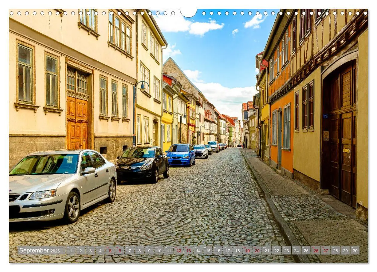 Bild: 9783457494790 | Ein Blick auf Mühlhausen in Thüringen (Wandkalender 2026 DIN A3...